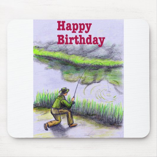 Geburtstagsgeschenk Mousepad (Vorne)