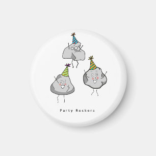 Geburtstagsgeschenk, Party-Rocker-Magnet, lustiges Magnet