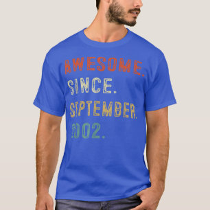 Geburtstagsgeschenk Phantastisch seit September 20 T-Shirt