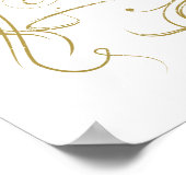 Geburtstagsgeschenk Poster (Ecke)