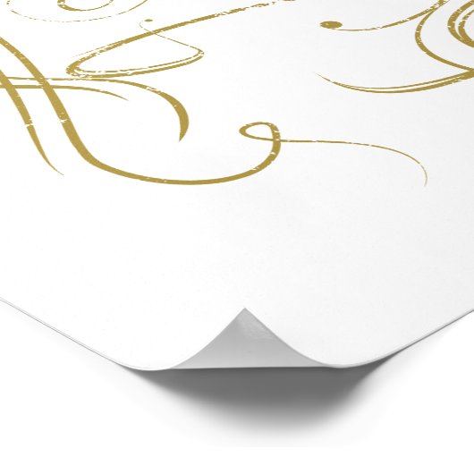 Geburtstagsgeschenk Poster (Ecke)