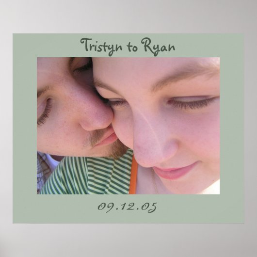 Geburtstagsgeschenk Poster (Vorne)