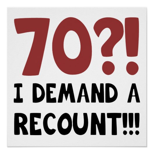 Geburtstagsgeschenk Poster (Vorderseite)