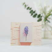 Geburtstagsgeschenk Postkarte (Stehend Vorderseite)