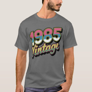 Geburtstagsgeschenk Retro 80er Jahrgang 1985 Famil T-Shirt
