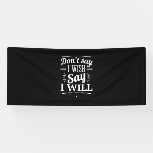 Geburtstagsgeschenk sagen, ich werde banner (Horizontal)