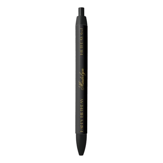 Geburtstagsgeschenk Stift Benutzerdefinierter Eleg (Vorderseite Vertikal)
