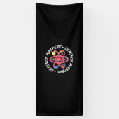 Geburtstagsgeschenk | Stolze Wissenschaft Banner (Vertikal)