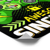 Geburtstagsgeschenk Stufe 12 Unverschlossen Phanta Poster (Ecke)