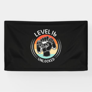 Geburtstagsgeschenk   Stufe 16 Geburtstag unversch Banner