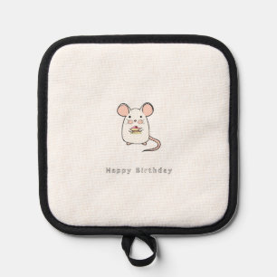 Geburtstagsgeschenk, süßes Geburtstagsgeschenk, kl Topflappen