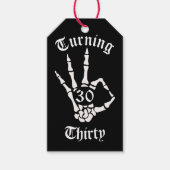 Geburtstagsgeschenk-Tag Geschenkanhänger (Vorderseite)