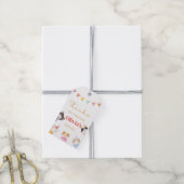 Geburtstagsgeschenk-Tag Katzengebäck, Kätzchen Sie Geschenkanhänger (Mit Garn)