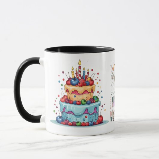 Geburtstagsgeschenk Tasse (Links)