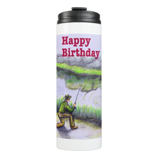 Geburtstagsgeschenk Thermosbecher (Vorderseite)