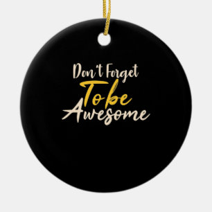 Geburtstagsgeschenk vergessen Sie nicht, Phantasti Keramik Ornament