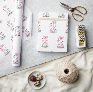 Geburtstagsgeschenk-Verpackungspapier Elefant Geschenkpapier