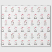 Geburtstagsgeschenk-Verpackungspapier Elefant Geschenkpapier (Flach)
