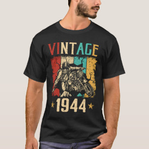 Geburtstagsgeschenk Vintag 1944 80 Jahre alt T-Shirt