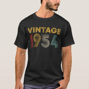 Geburtstagsgeschenk Vintag 1954 69 Jahre T-Shirt