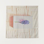 Geburtstagsgeschenk Wandteppich (Vorderseite (Horizontal))