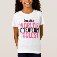 Geburtstagsgeschenk Weltweit Coolster 10-Jähriger 