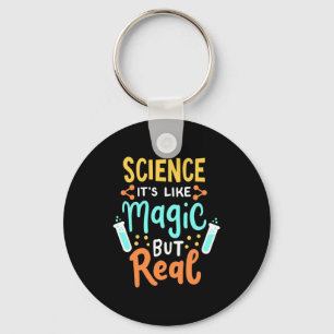 Geburtstagsgeschenk   Wissenschaft ist wie Magie Schlüsselanhänger