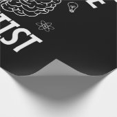 Geburtstagsgeschenk | Zukunftsforscher Geschenkpapier (Ecke)