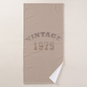 Geburtstagsgeschenk zum Jahrgang 1975 Badehandtuch