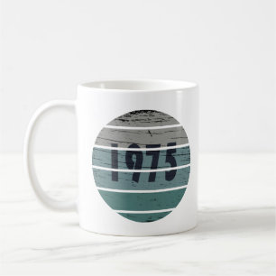 Geburtstagsgeschenk zum Jahrgang 1975 Kaffeetasse