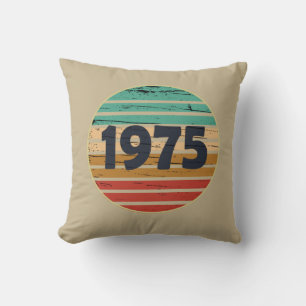 Geburtstagsgeschenk zum Jahrgang 1975 Kissen