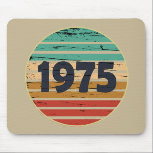Geburtstagsgeschenk zum Jahrgang 1975 Mousepad