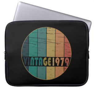 Geburtstagsgeschenk zum Jahrgang 1979 Laptopschutzhülle