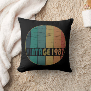 Geburtstagsgeschenk zum Jahrgang 1987 Kissen