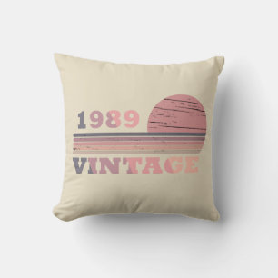 Geburtstagsgeschenk zum Jahrgang 1989 Kissen
