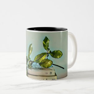 Geburtstagsgeschenk Zweifarbige Tasse