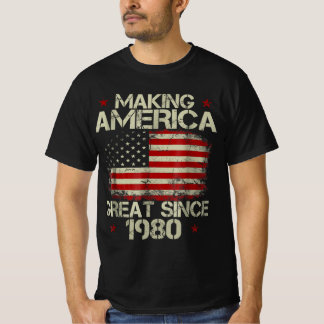 Geburtstagsgeschenke Amerika großartig machen seit T-Shirt