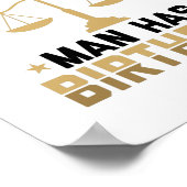 Geburtstagsgeschenke für Anwälte | Rechtsanwaltsge Poster (Ecke)