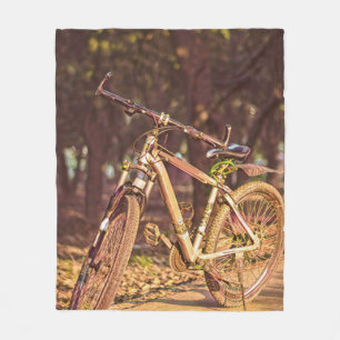Geburtstagsgeschenke für Fahrradfreunde Fleecedecke