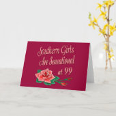 Geburtstagsgeschenke für Südmädchen Karte (Gelbe Blume)