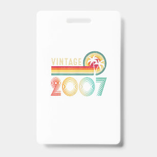 Geburtstagsgeschenke im Vintage-Stil für 2007er li Ausweis