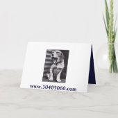 Geburtstagsgeschenke Karte (Rückseite)