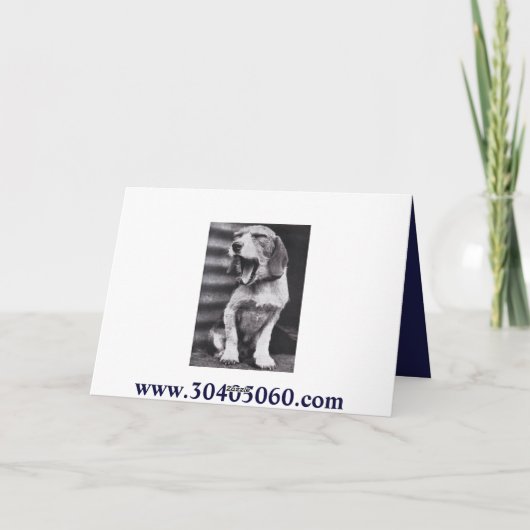 Geburtstagsgeschenke Karte (Rückseite)