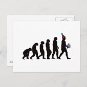 Geburtstagsgeschenke, Pary-Evolution! Postkarte (Vorne/Hinten)