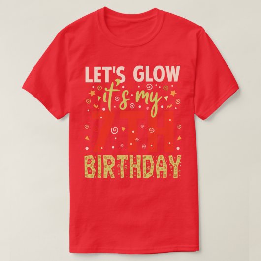 Geburtstagsgeschenke T-Shirt (Design vorne)
