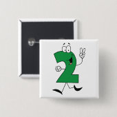 Geburtstagsgeschenke und Geschenke Button (Vorne & Hinten)