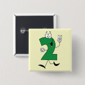 Geburtstagsgeschenke und Geschenke Button (Vorne & Hinten)