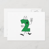 Geburtstagsgeschenke und Geschenke Postkarte (Vorne/Hinten)