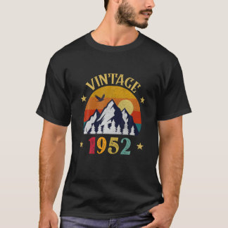 Geburtstagsgeschenke Vintag 1952 Limited Edition 7 T-Shirt
