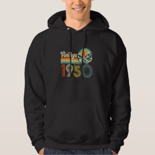 Geburtstagsgeschenke Vintag Geboren 1950 75 Jahre Hoodie